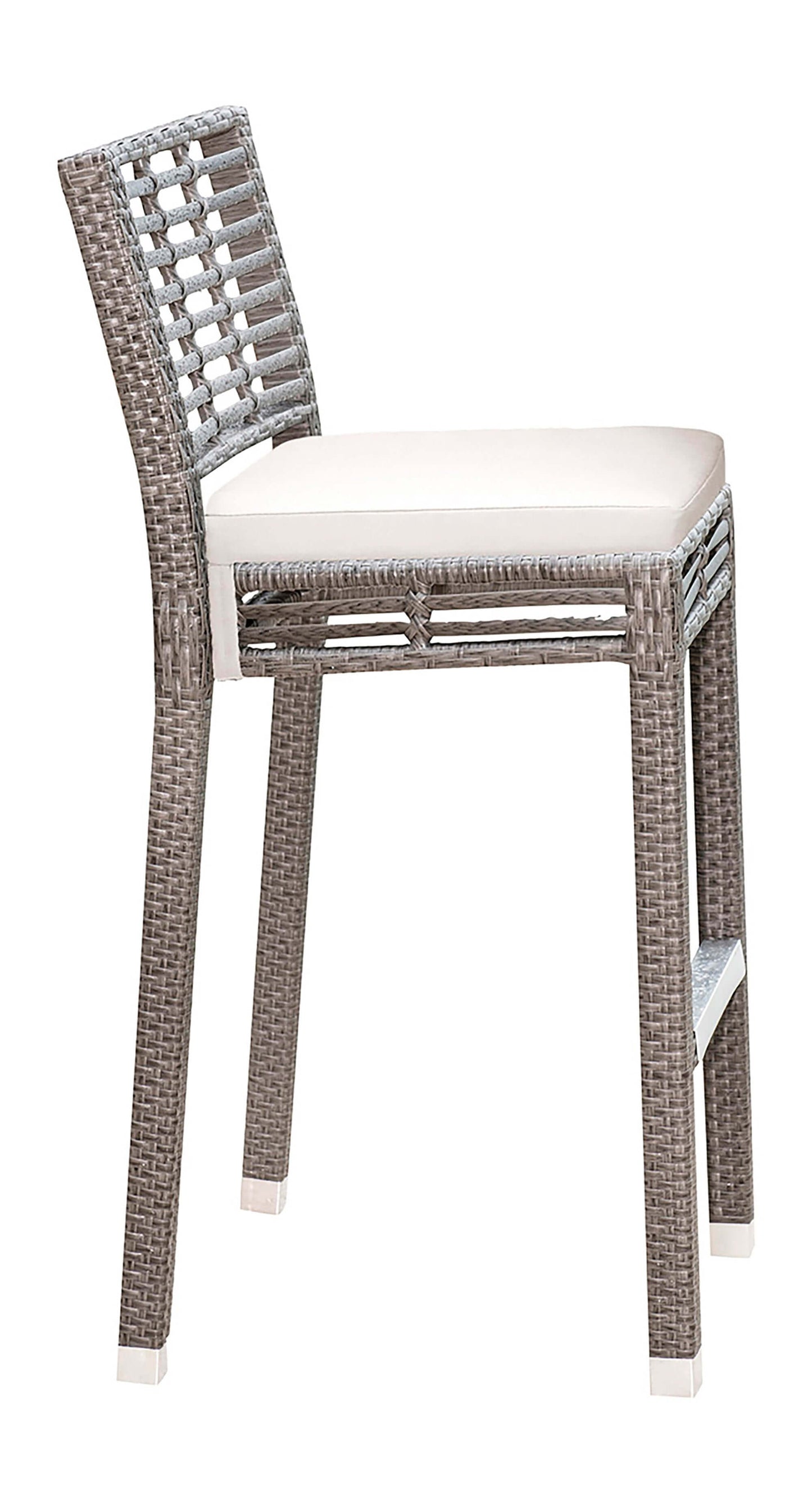 Panama Jack UV and weather-resistant stackable outdoor barstools with cushions set of 2