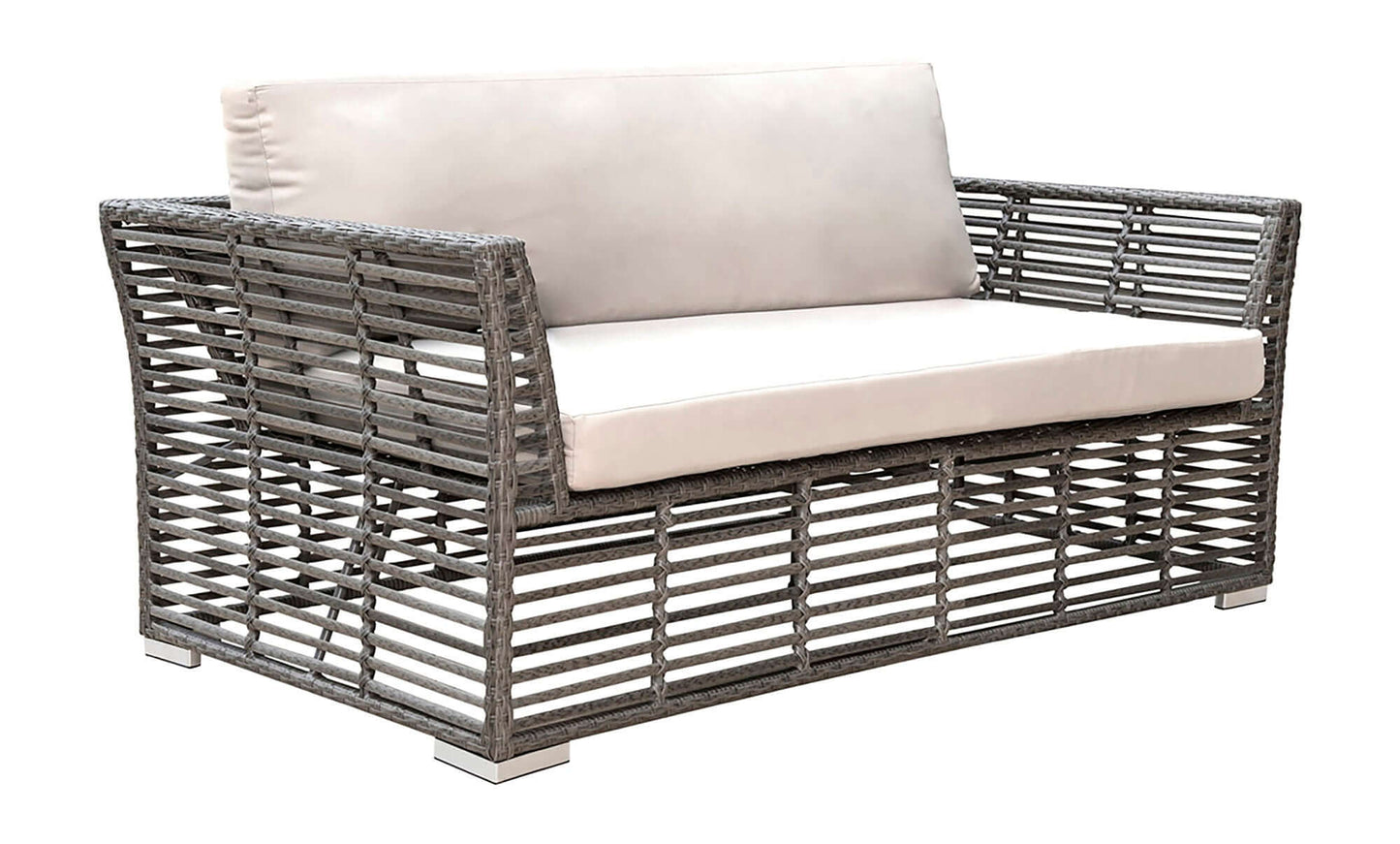 Panama Jack UV and weather-resistant outdoor loveseat with cushions