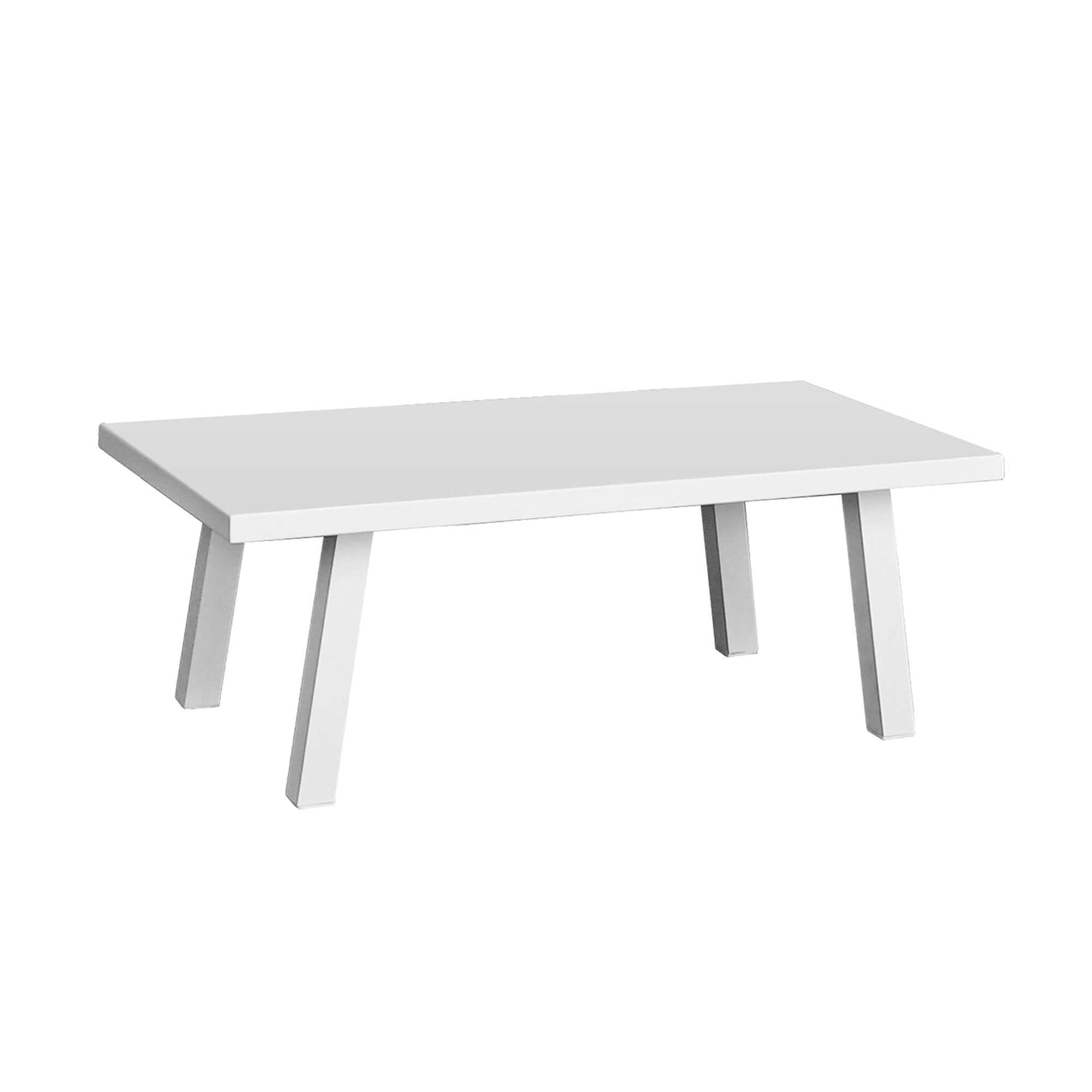 Panama Jack outdoor coffee table with glass made with strong powder-coated finish resistant to corroding and scratching