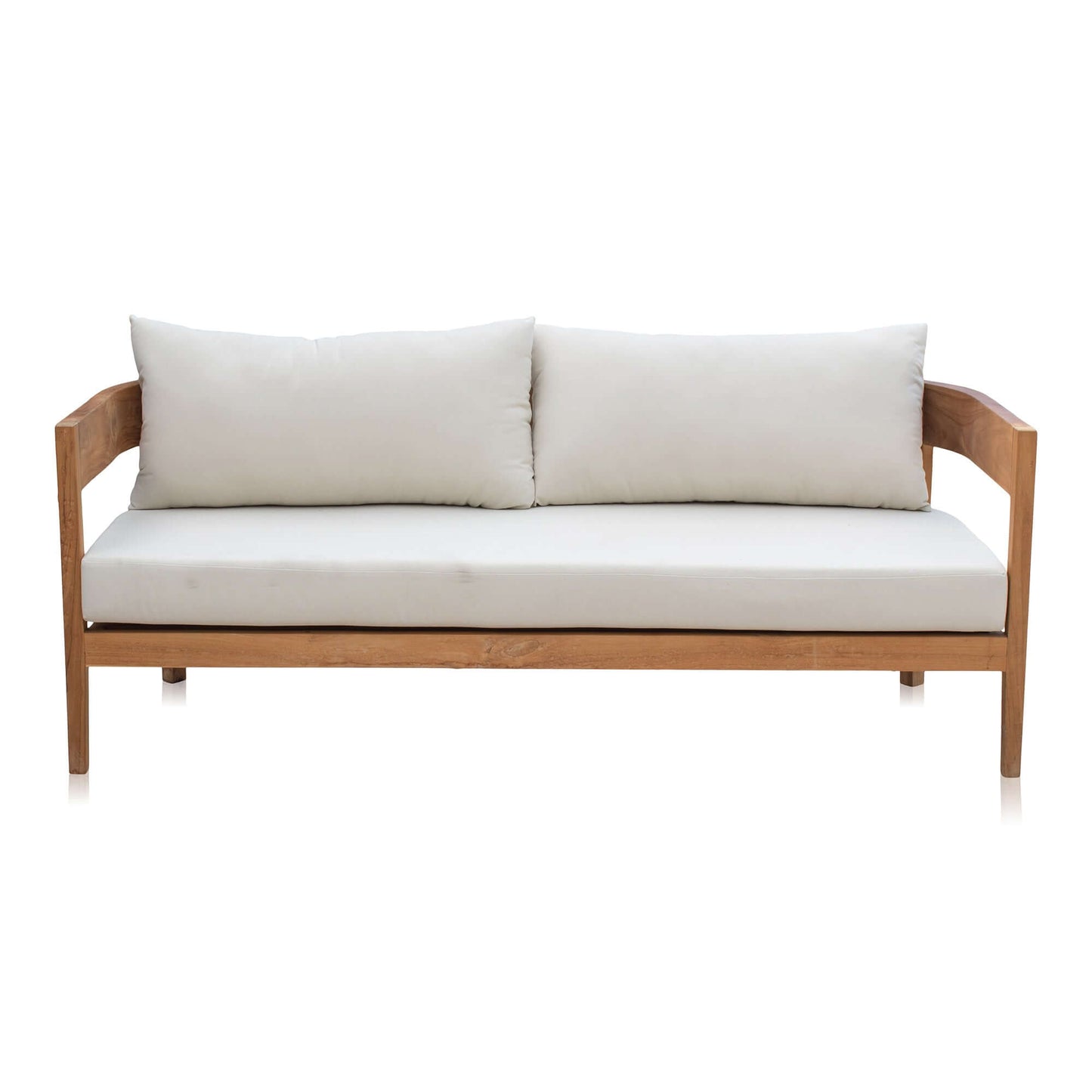 Panama Jack Grade-A Teak wood outdoor sofa with cushion