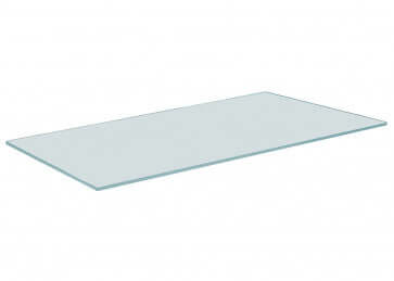 Panama Jack tempered glass top for outdoor rectangular table