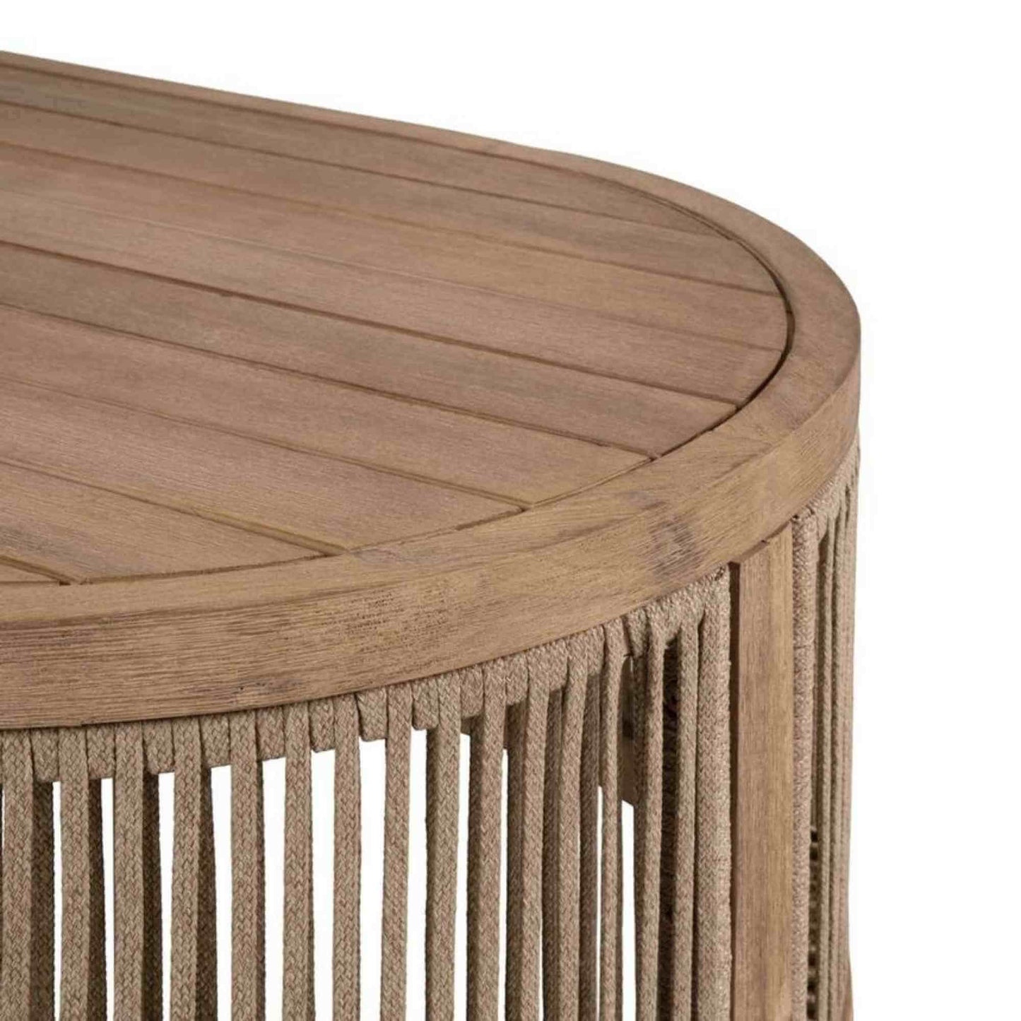 Panama Jack outdoor coffee table made with Acacia wood for a natural wood finish