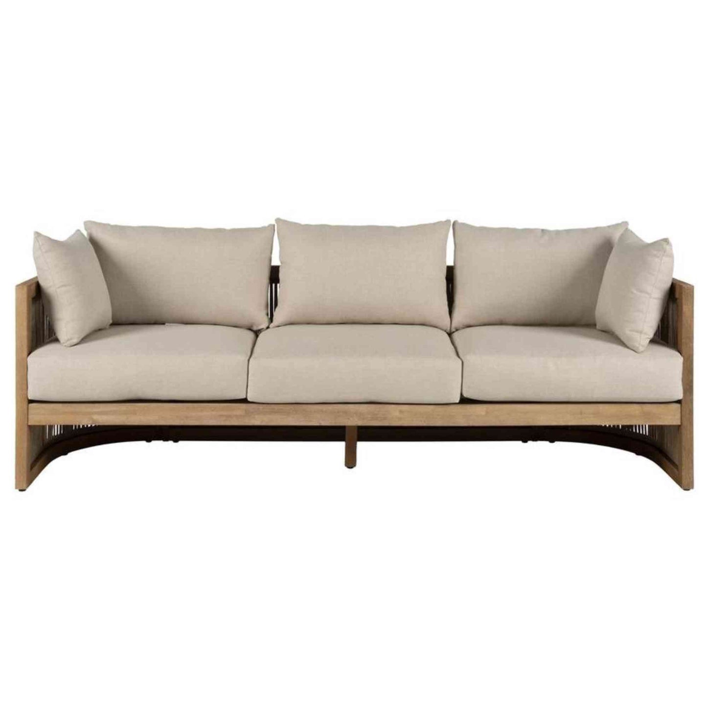 Panama Jack Outdoor Sofa made with Acacia wood for a natural wood finish