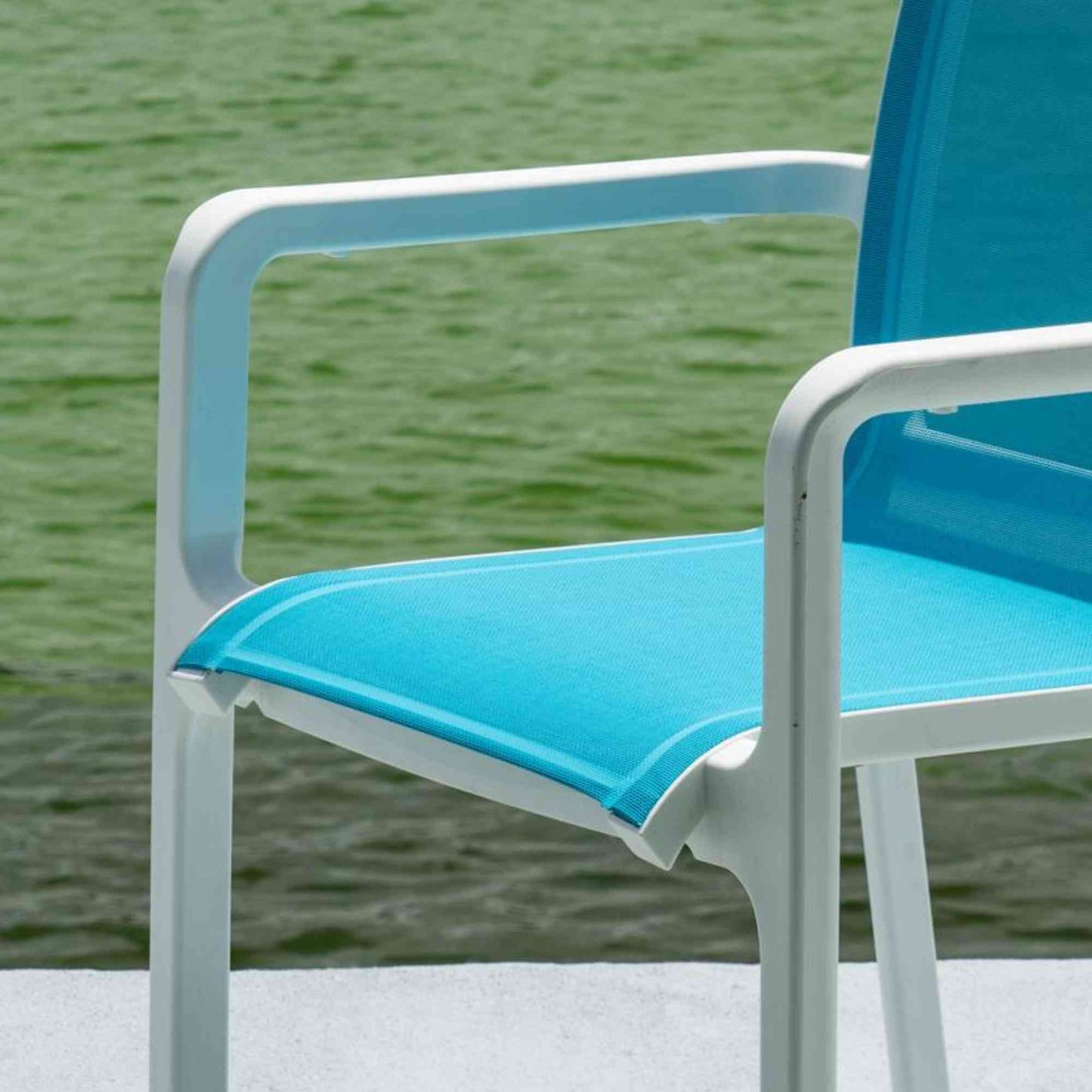 Panama Jack weather-resistant outdoor dining armchairs set of 2 that are stackable