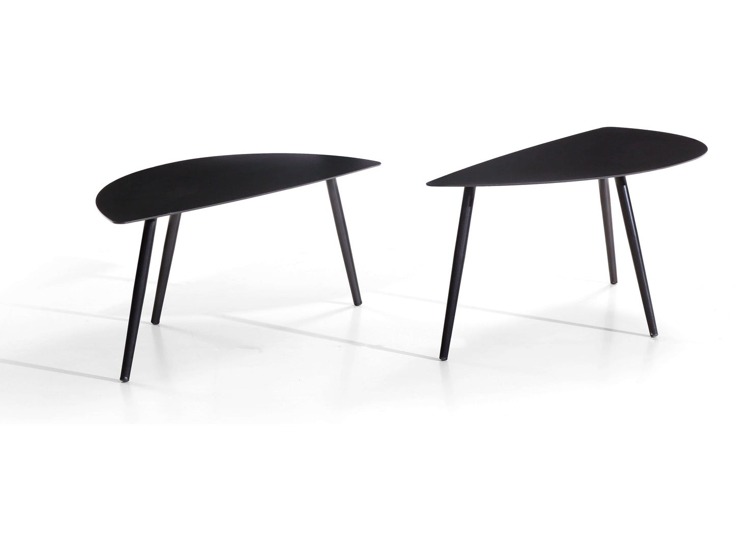 Panama Jack outdoor high coffee table and low coffee table made with Aluminum frame and Acrylic Fabric
