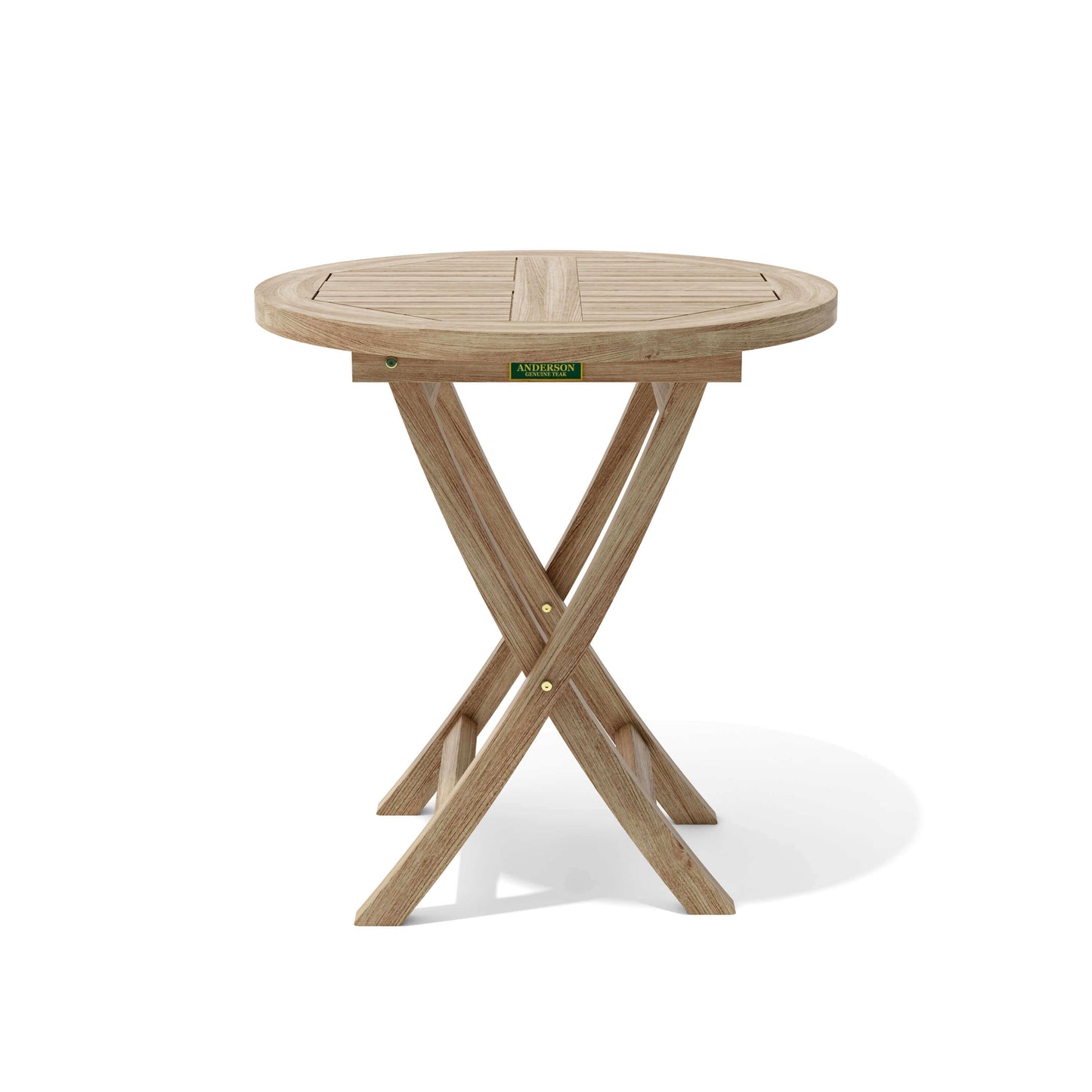 Teak wood outdoor folding table