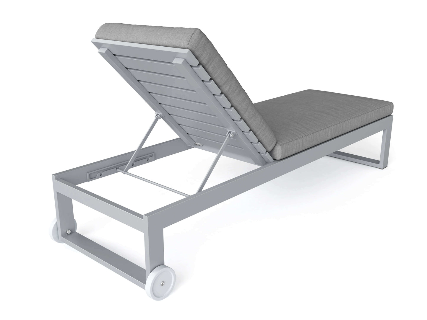 Lucca Sun Lounger with Sunbrella outdoor cushion options