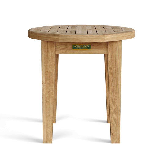 Anderson Teak Brianna 20" Round Outdoor Side Table