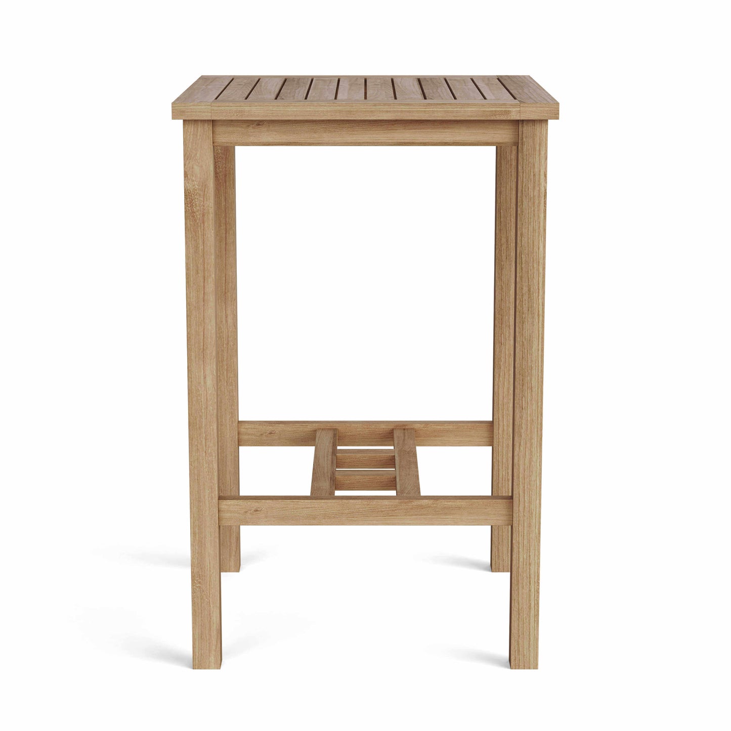 Anderson Teak Montego Backless Bar Chair made from Grade-A teak wood