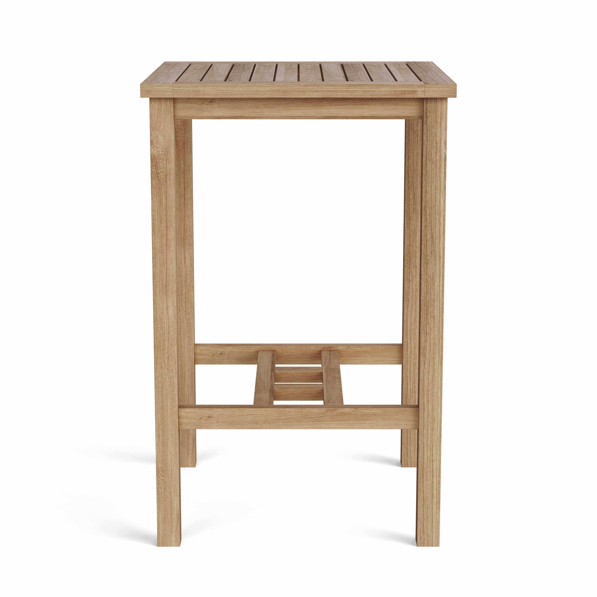 Anderson Teak Montego Backless Bar Chair made from Grade-A teak wood