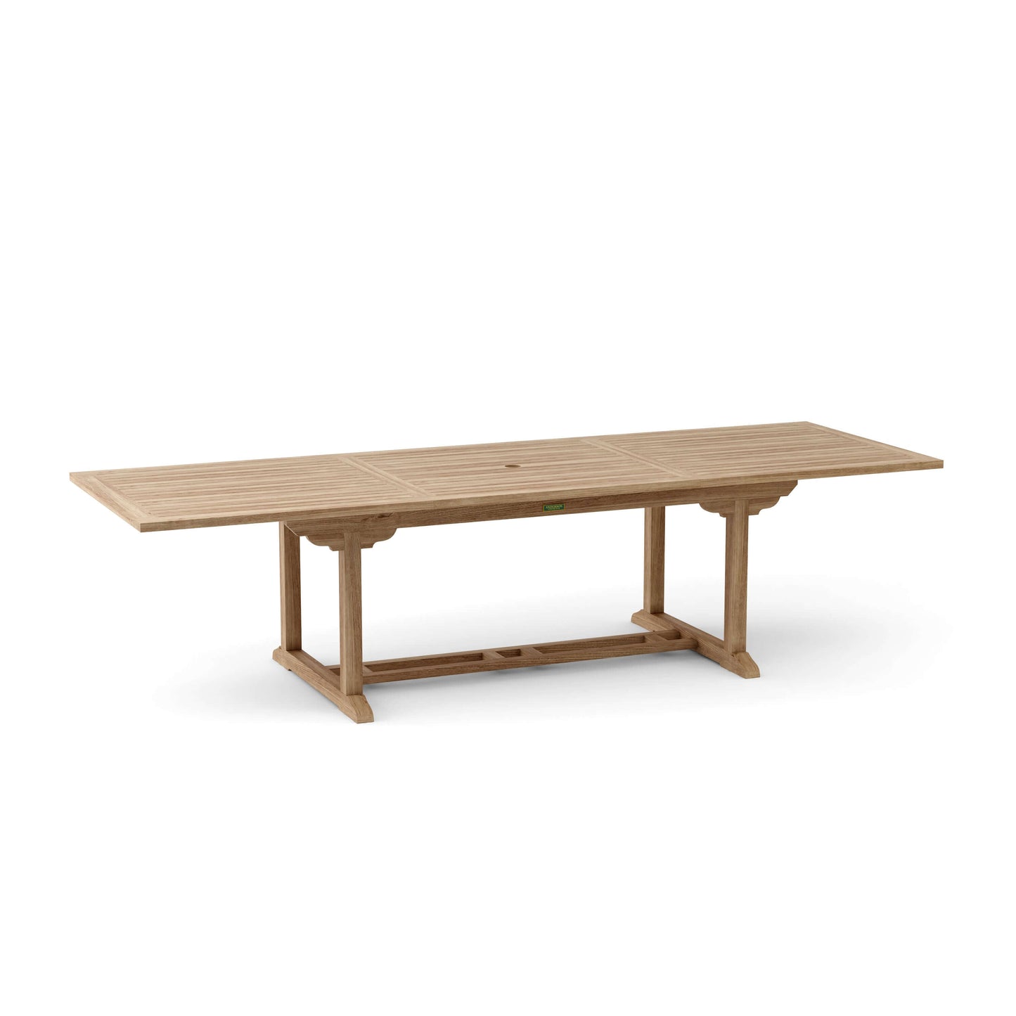 Anderson Teak 118″ Rectangular Extension Outdoor Table