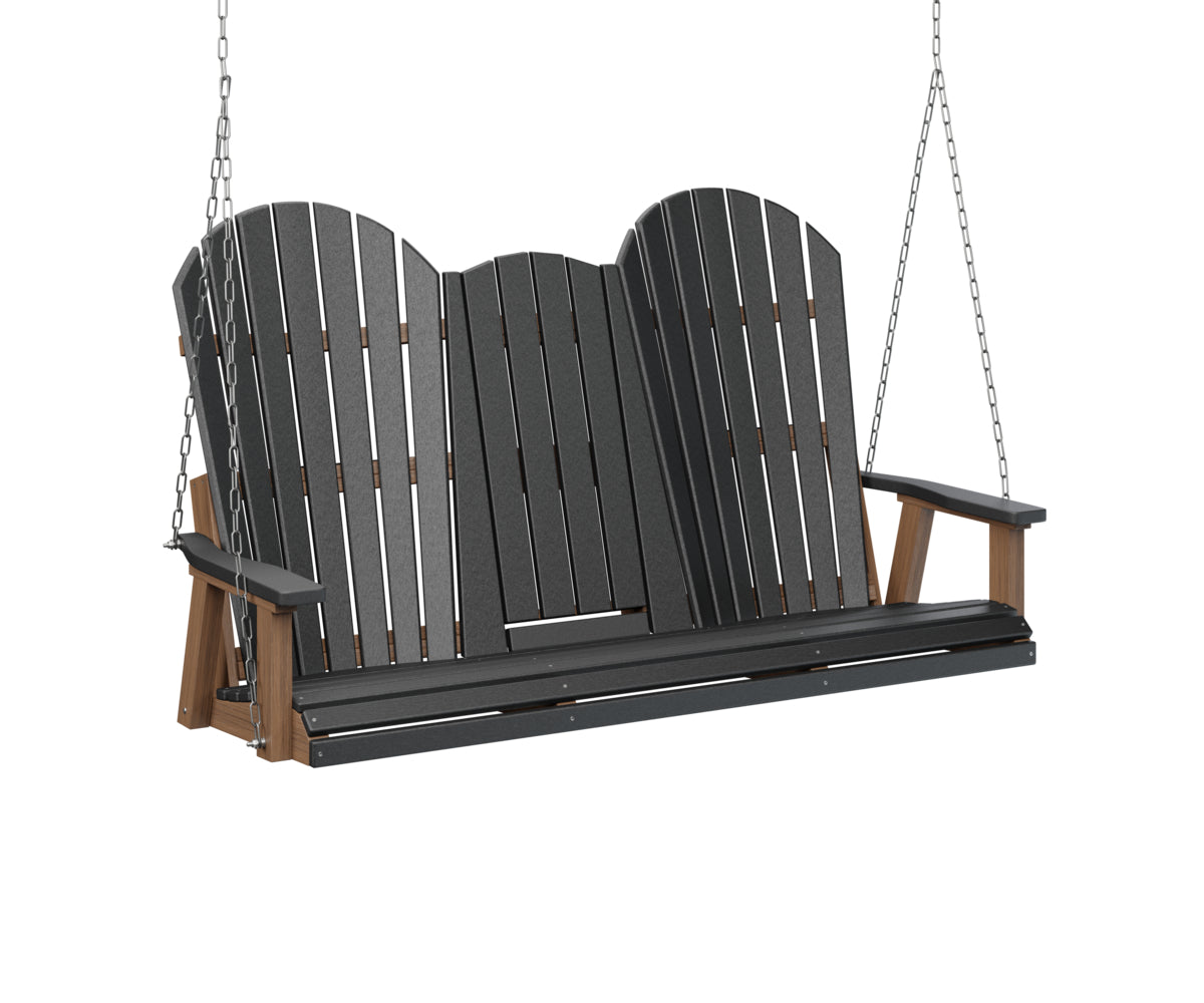 Berlin Gardens Comfo Back Three Seat Swing with Console lifestyle 5