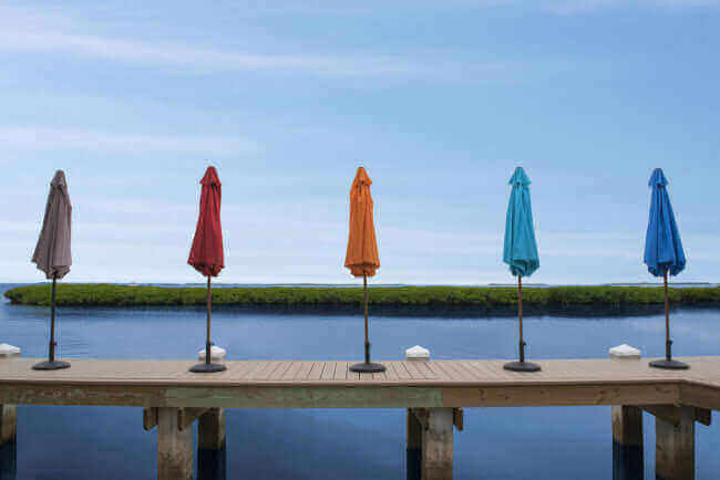 Panama Jack 9' Aluminum Patio Umbrella with Crank available in various colors