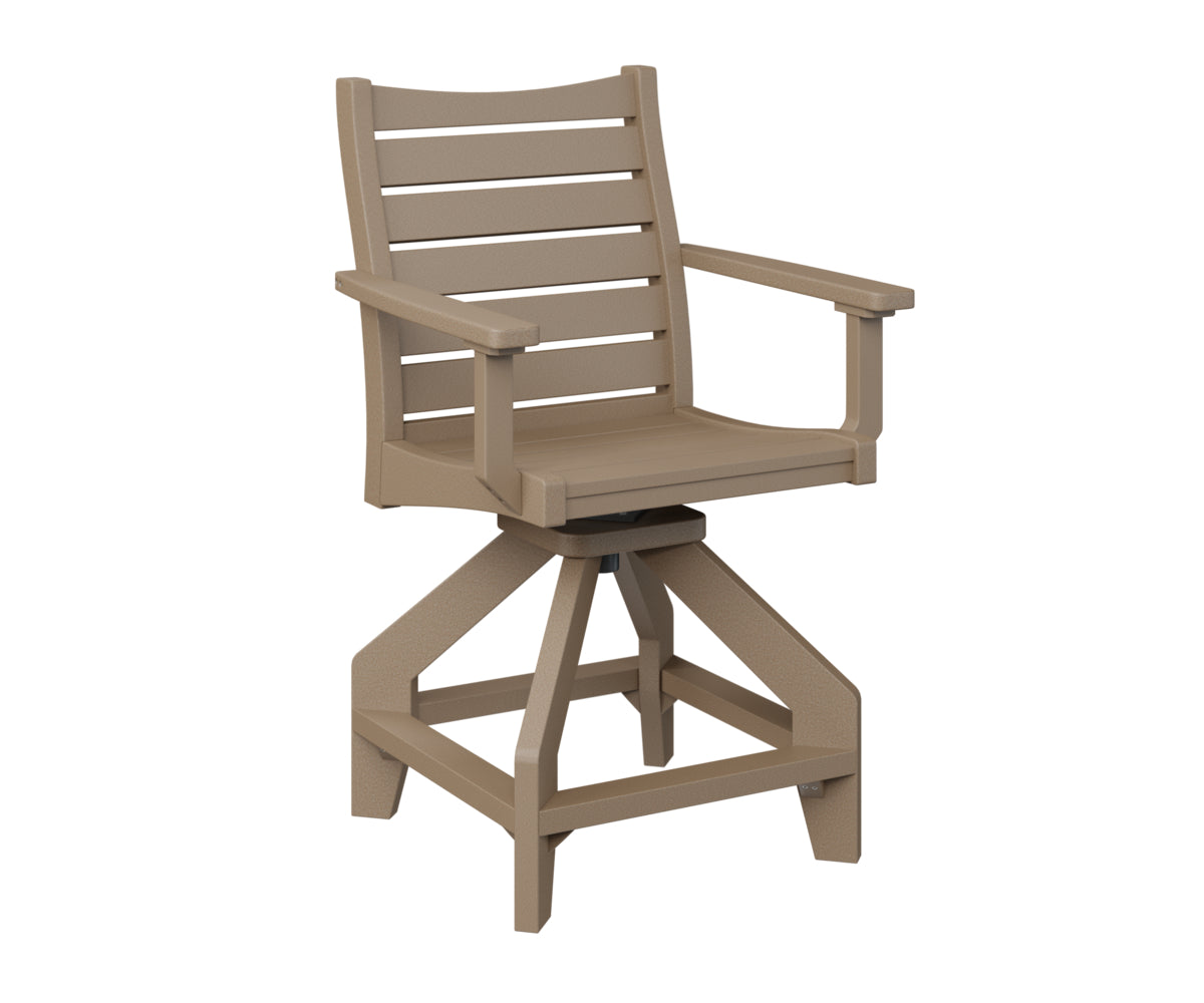 Berlin Gardens Bristol Swivel Counter Chair lifestyle 5