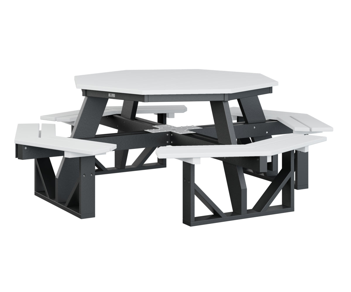 Berlin Gardens Octagon Picnic Table lifestyle 5