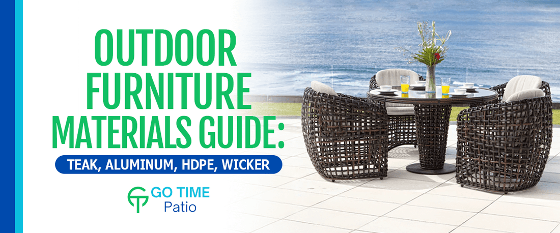  Outdoor Furniture Materials Guide