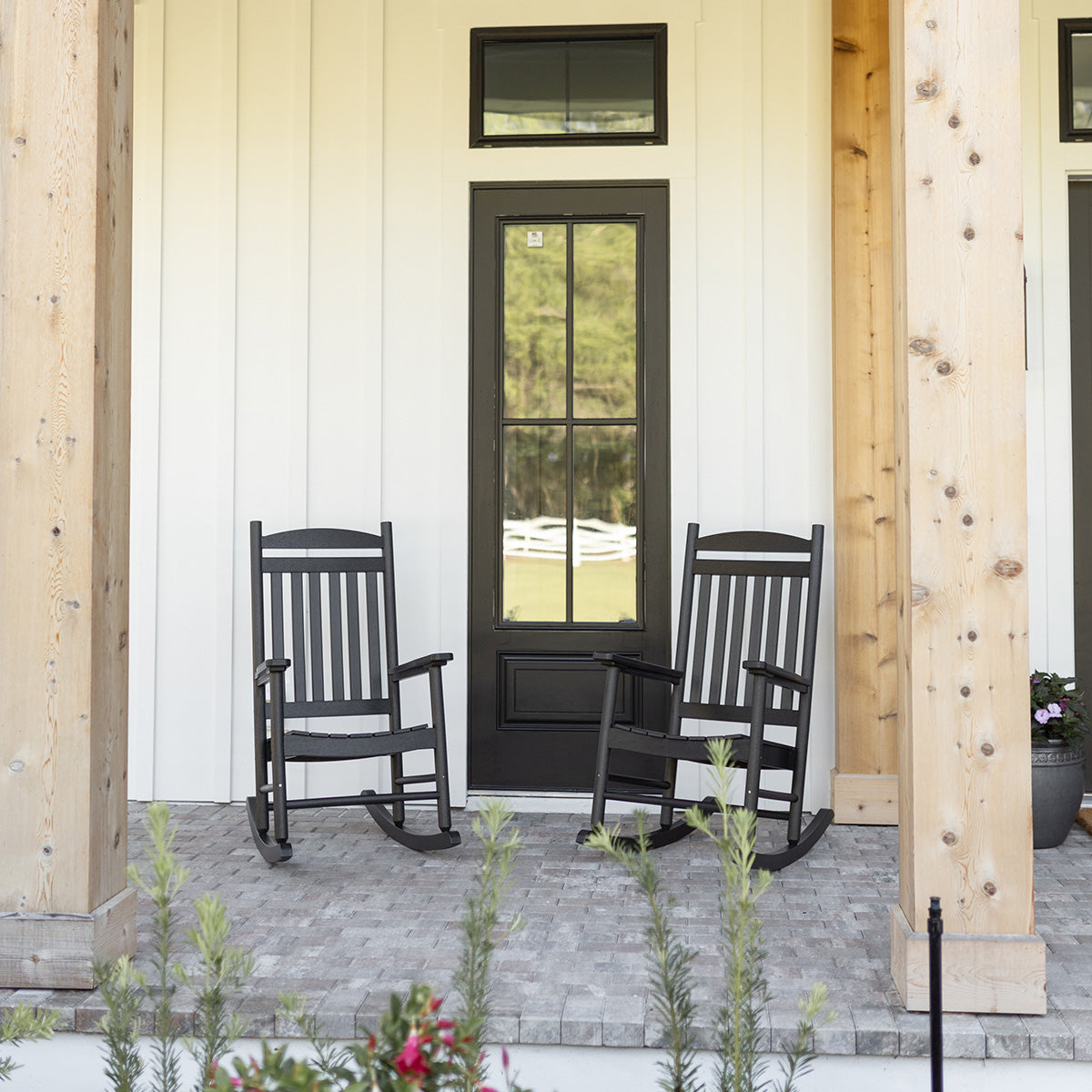 Berlin Gardens Casual Back Porch Rocker lifestyle 1
