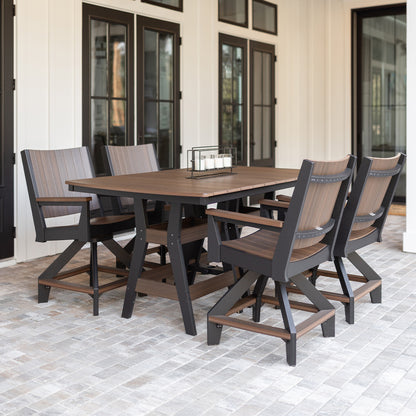 Berlin Gardens Harbor 44″ x 72″ Rectangular Dining Table lifestyle 1