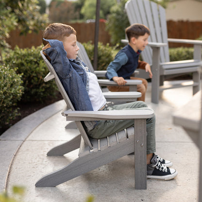 Berlin Gardens Kids Comfo Back Adirondack Chair lifestyle 2