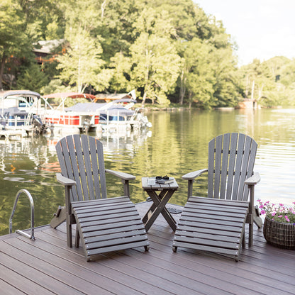 Berlin Gardens Comfo Back Folding Adirondack Chair lifestyle 1