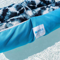 Made from fade-resistant, marine-grade fabrics and filled with mold- and mildew-resistant foam beads, this hammock is built to endure chlorine, saltwater, and lake environments without popping, ripping, or tearing.