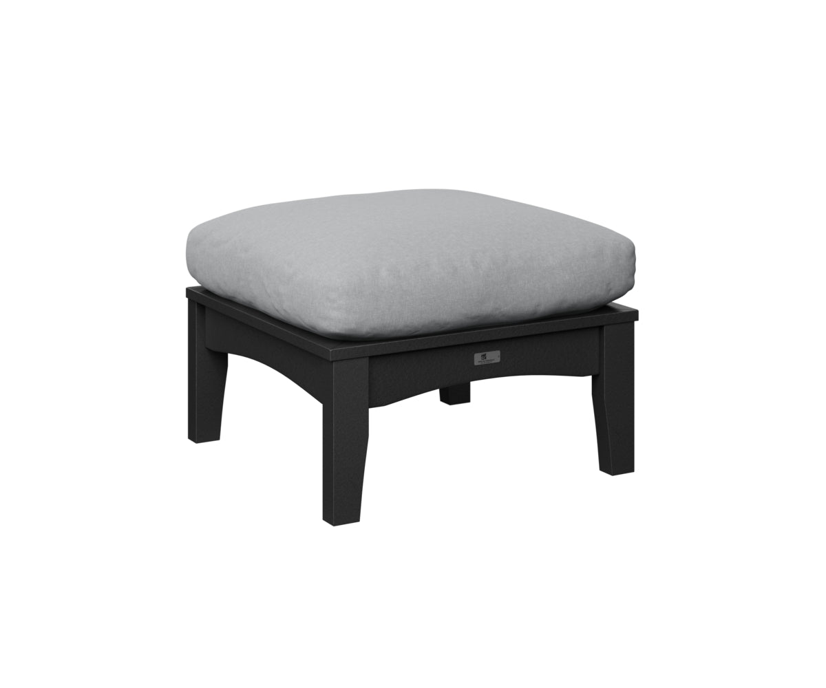 Berlin Gardens Classic Terrace 4-Piece Sectional — includes Ottoman
