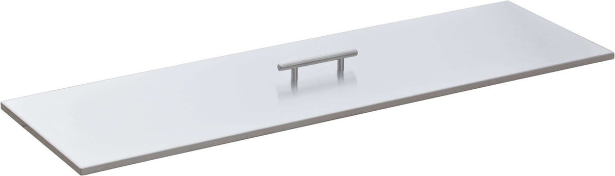 LuxCraft 12" x 42" Stainless Steel Burner Cover — recycled poly outdoor chair for outdoor patio seating