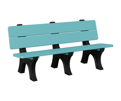 Berlin Gardens Park Bench in Aruba Blue