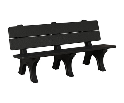 Berlin Gardens Park Bench in Black