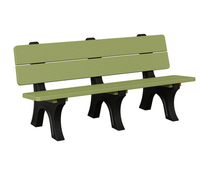 Berlin Gardens Park Bench in Kiwi Green