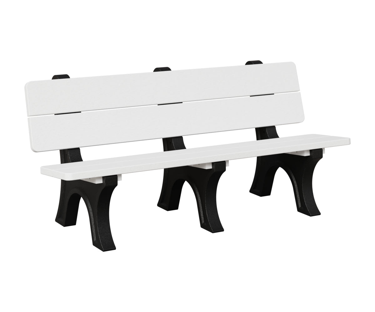Berlin Gardens Park Bench in White