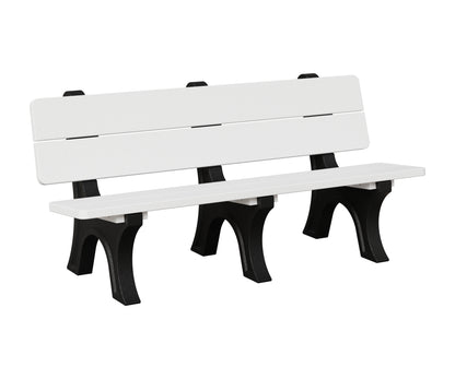 Berlin Gardens Park Bench in White