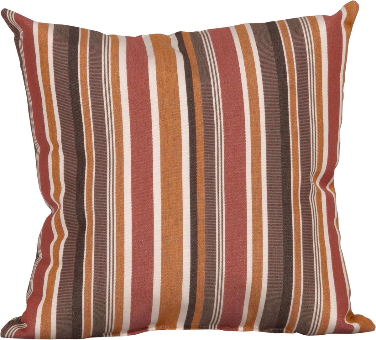 LuxCraft 15" Outdoor Toss Pillow in Red — fade-resistant decorative pillow, fade-resistant fabric