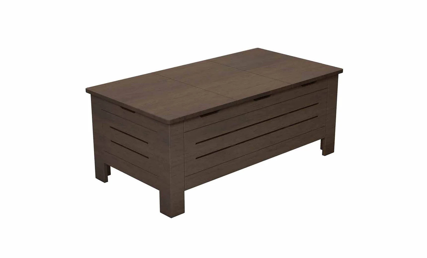 Mainstay Outdoor Storage Coffee Table by Ledge Lounger