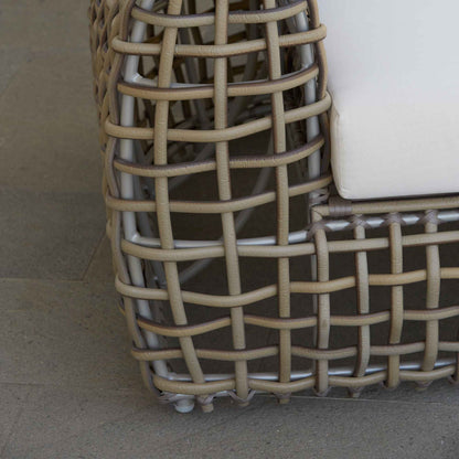 Dynasty Outdoor Armchair (Kubu Mushroom) with Sunbrella Cushion