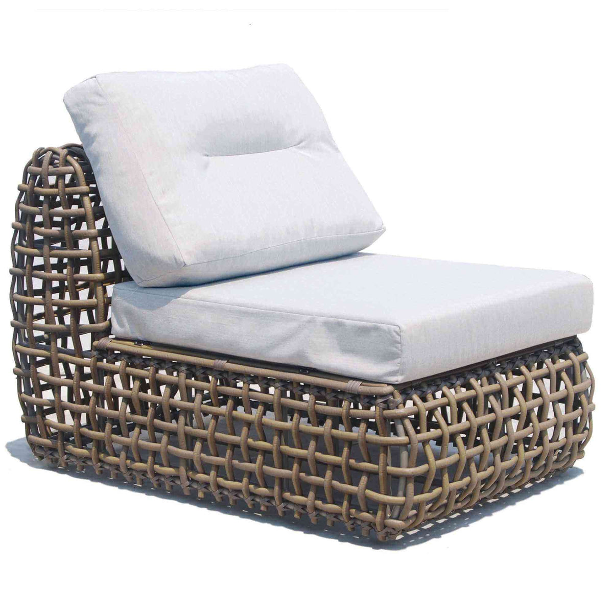 Dynasty Modular Center (Kubu Mushroom) with Sunbrella Cushion (view 1)