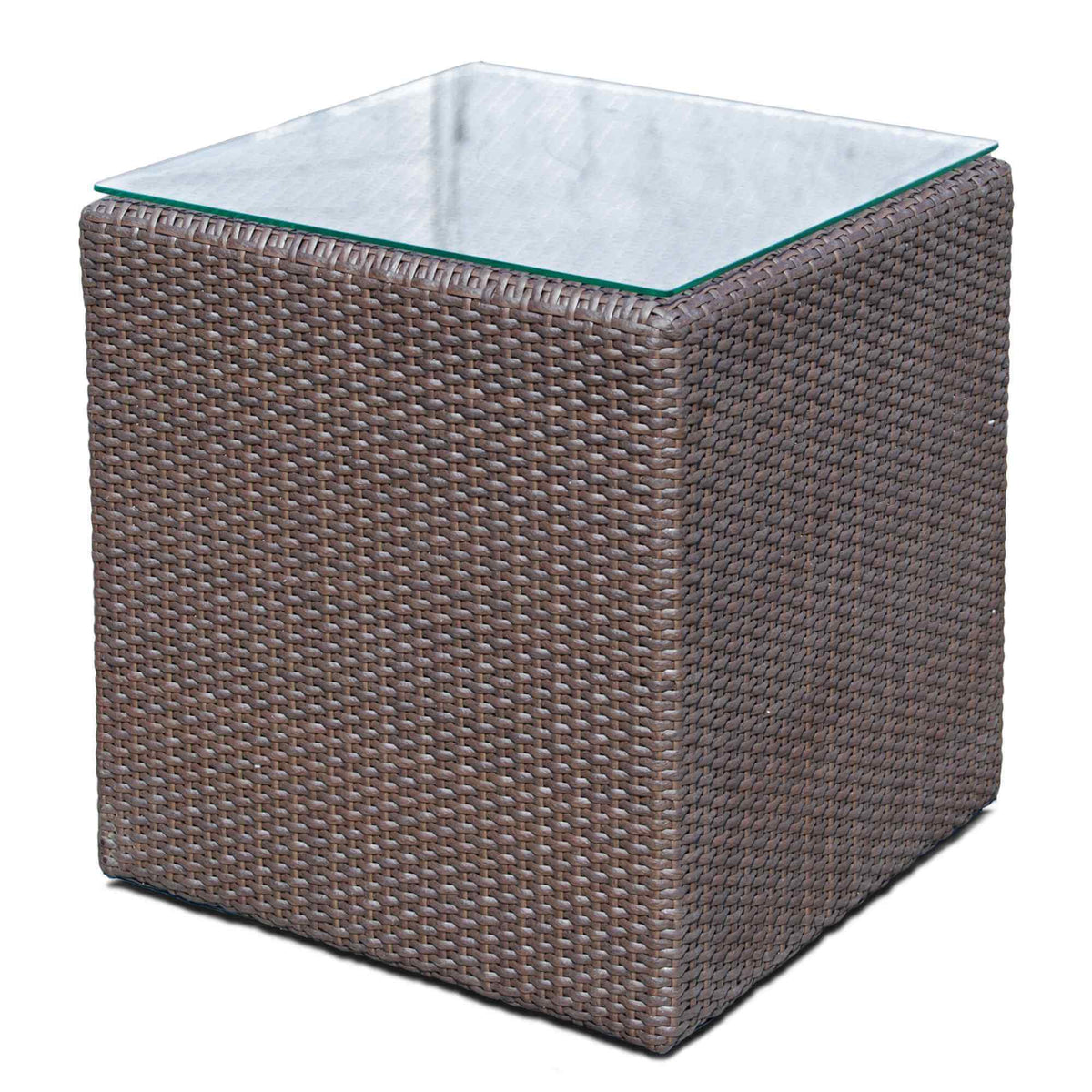 Anibal Side Table with Glass (view 1)