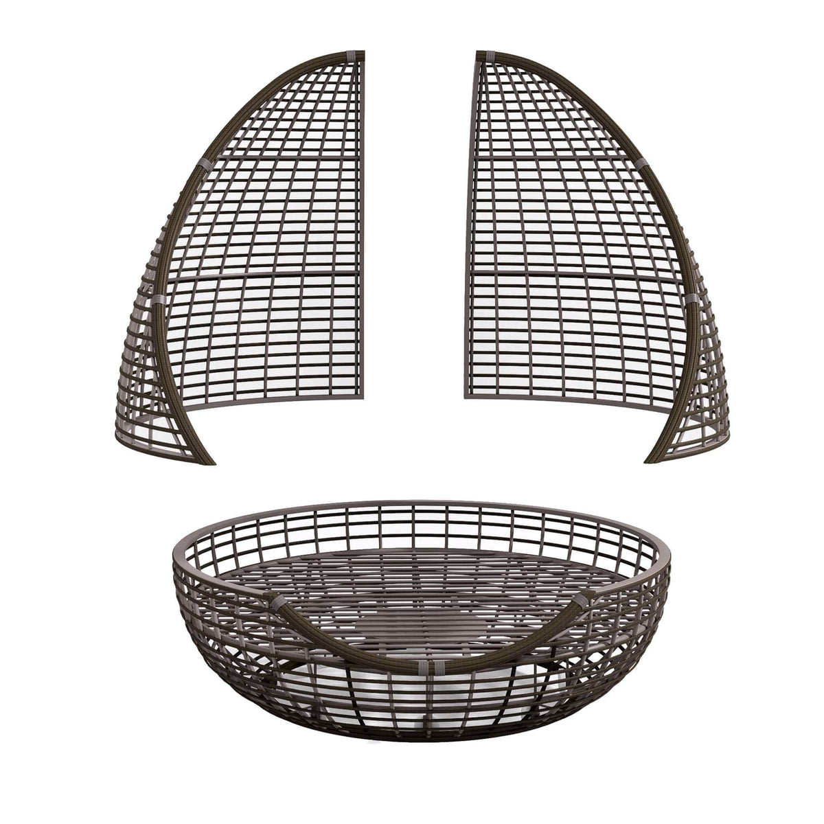 Faber Swivel Daybed with Sunbrella Cushions (view 4)