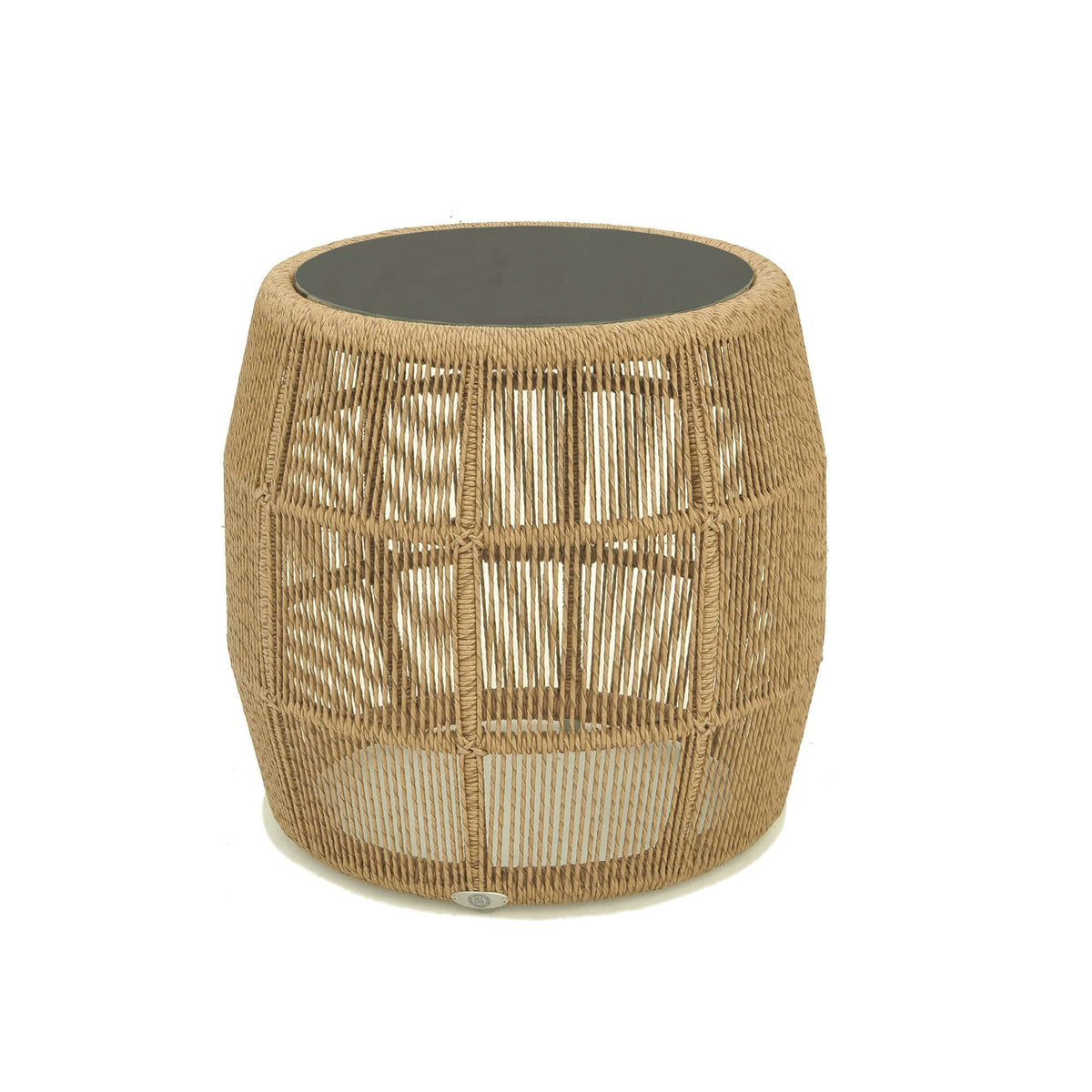 Calixto Side Table with Glass (view 2)