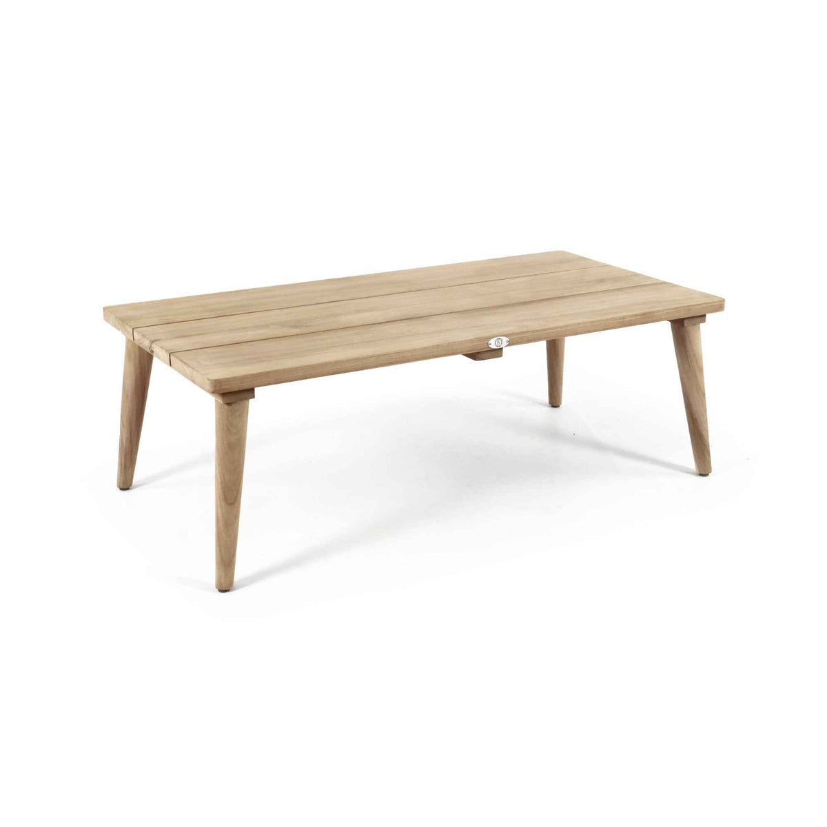 Outdoor coffee table made from teak wood
