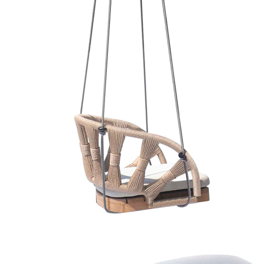 Krabi Outdoor Hanging Dining Armchair with Sunbrella Cushion