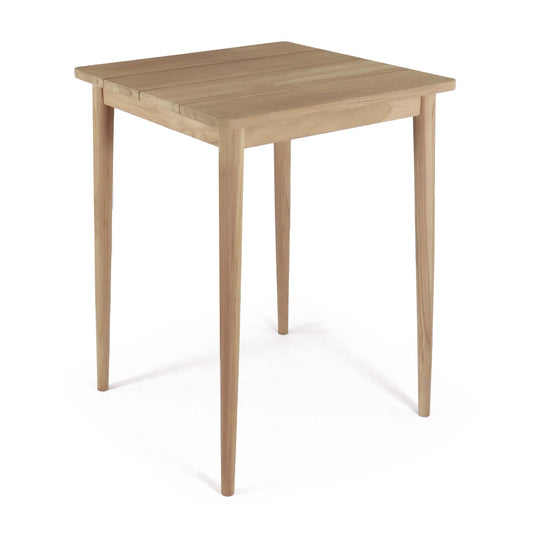 Krabi Square Teak Outdoor Pub Table