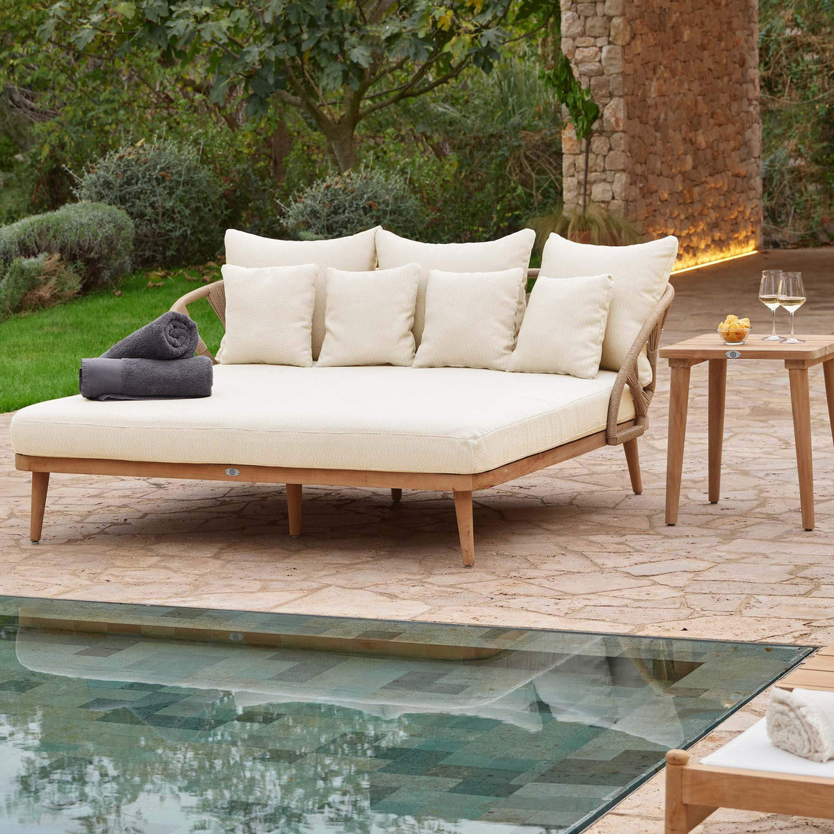 Krabi 2-Piece Daybed Set with Sunbrella Cushions (view 1)