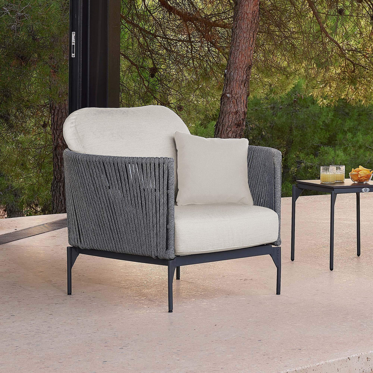 Boston Armchair with Sunbrella Cushion (view 1)