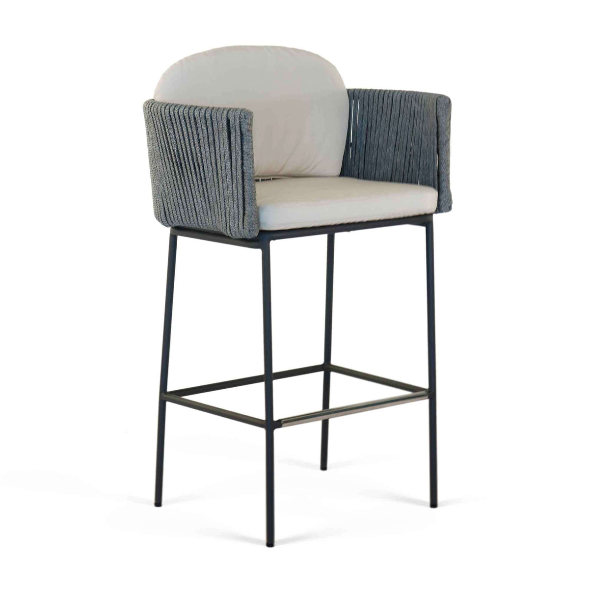 Boston Barstool with Sunbrella Cushion (view 1)