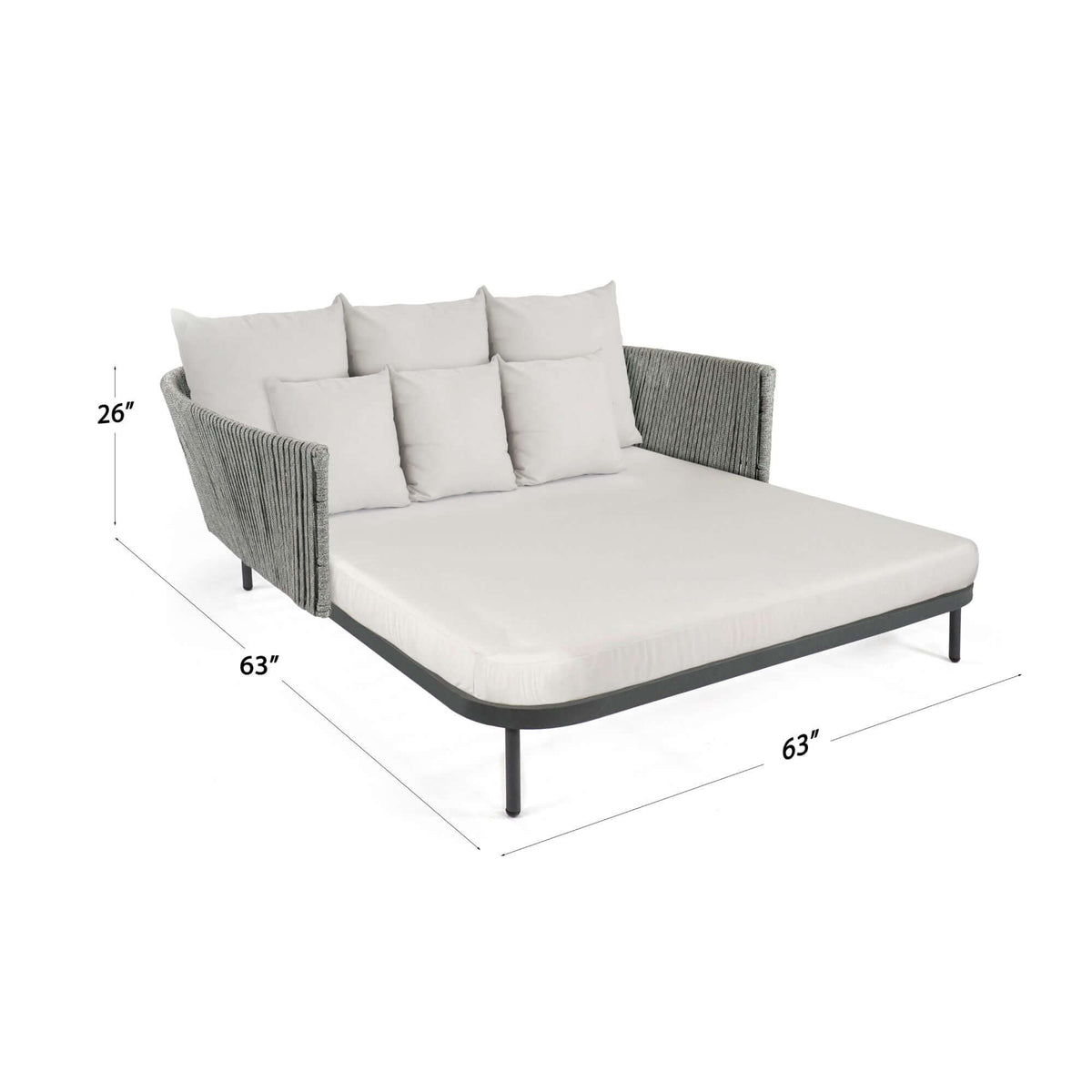 Boston Daybed with Sunbrella Cushion (view 3)