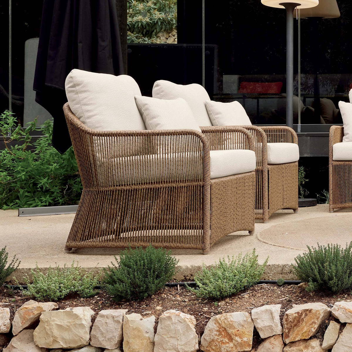 Calixto Armchair with Sunbrella Cushion (view 1)