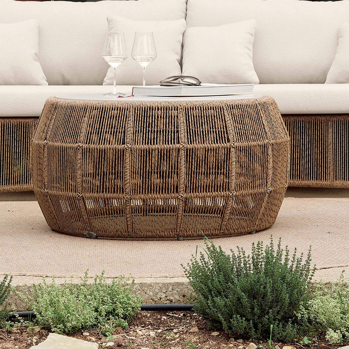 Calixto 6-Piece Seating Set with Sunbrella Cushions (view 4)