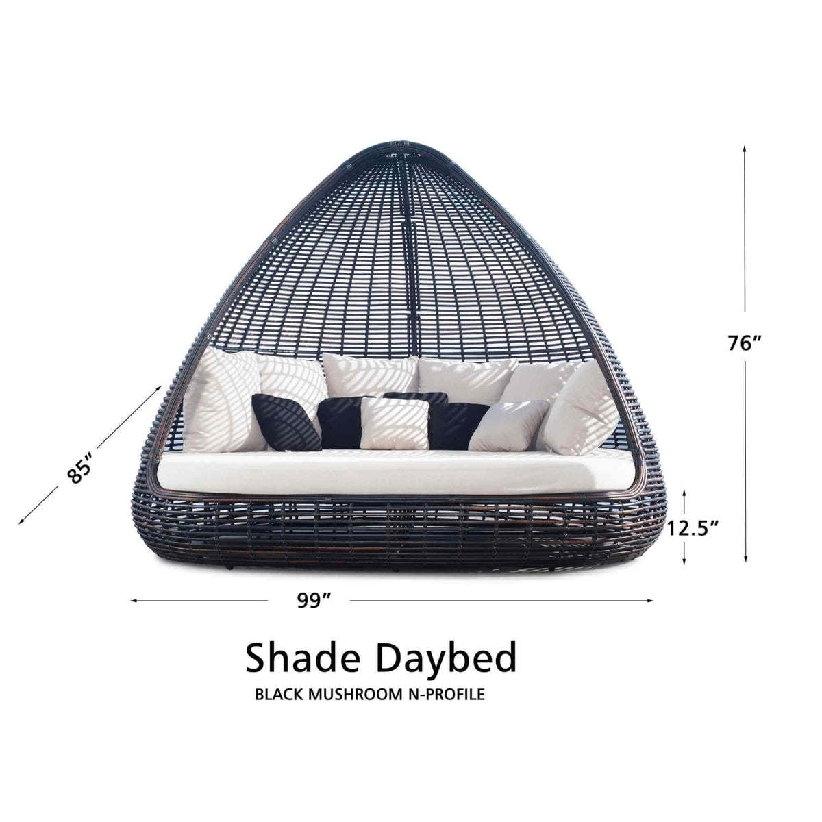 Shade Daybed with Sunbrella Cushions (view 4)