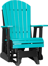 LuxCraft 2' Adirondack Outdoor Glider Chair